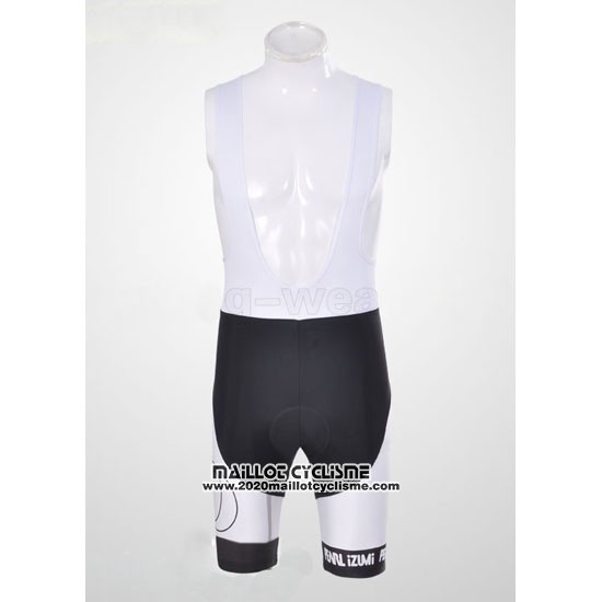2011 Maillot Ciclismo Pearl Izumi Noir et Blanc Manches Courtes et Cuissard